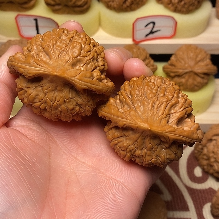 吊坠文玩核桃52龙鼎官帽