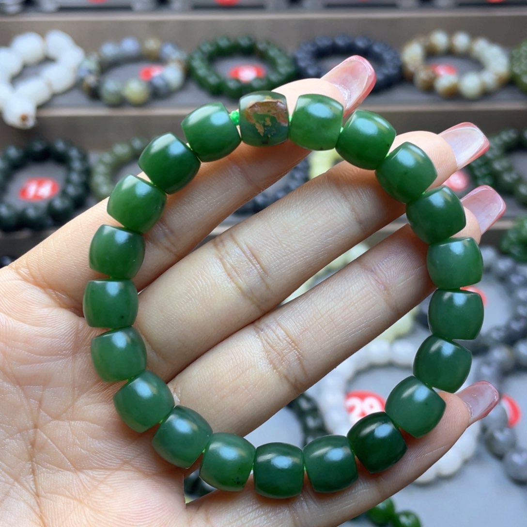 和田玉手链未镶嵌