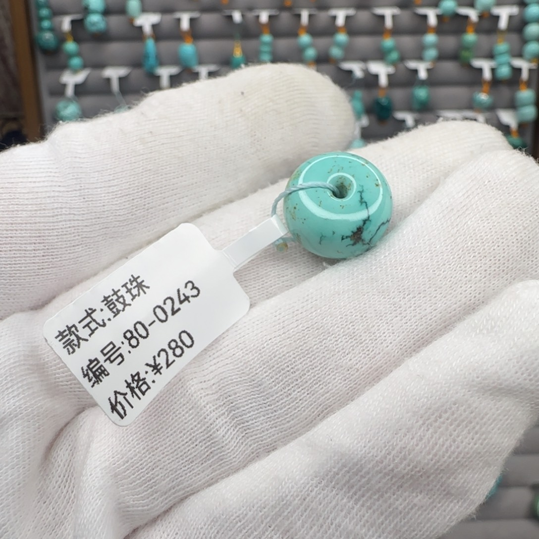 绿松石银S925镶嵌珠宝奇石