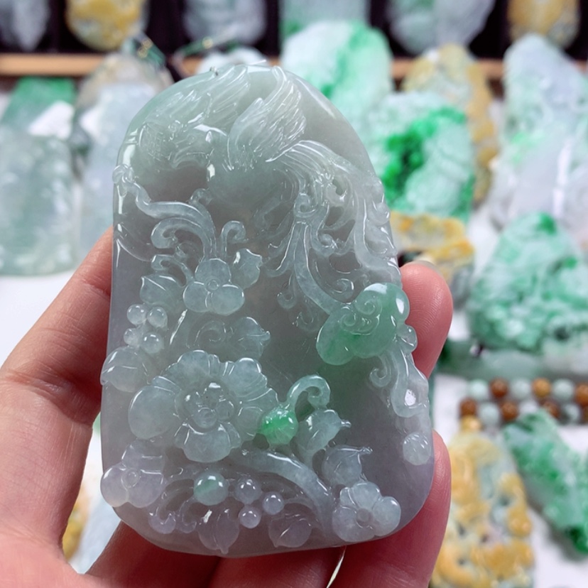 【闪购商品】翡翠吊坠(不含链)未镶嵌