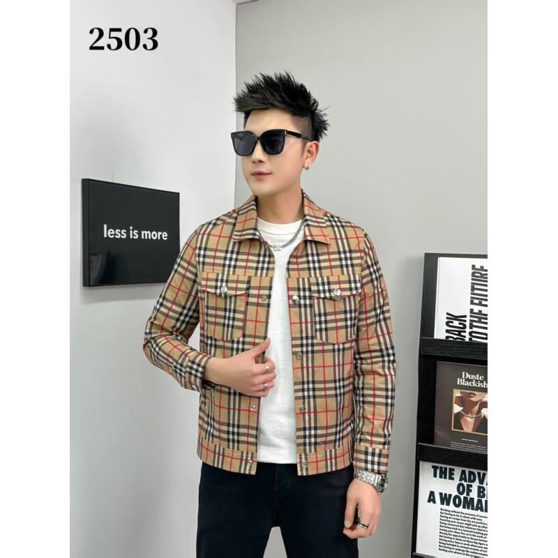 CB-2503春秋新款格子百搭外套