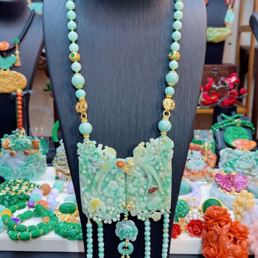 翡翠颈饰合金48小时鉴赏期