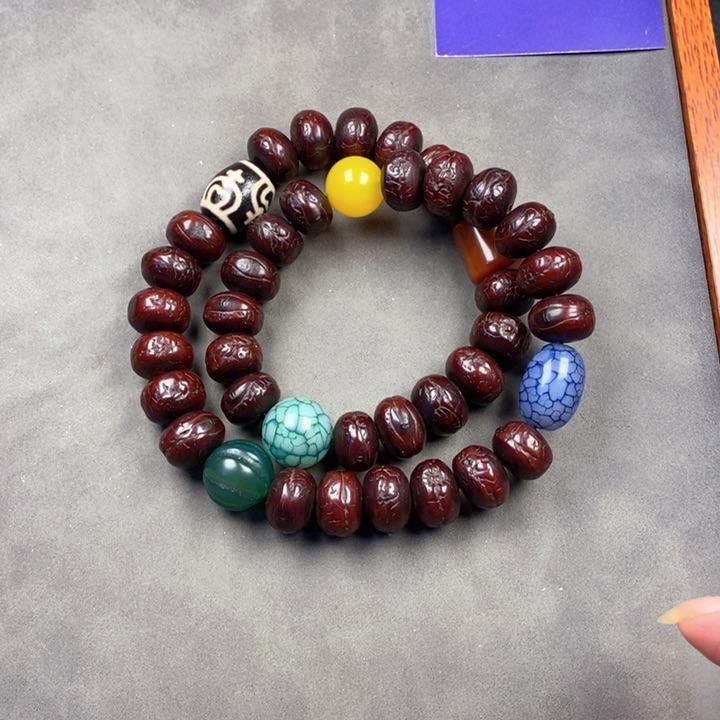 凤眼菩提吊坠凤眼