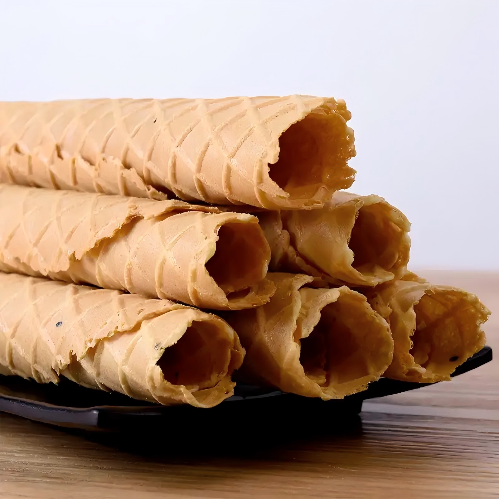 纯手工鸡蛋卷徽州农家传统特产健康零食酥脆糕点无蔗糖