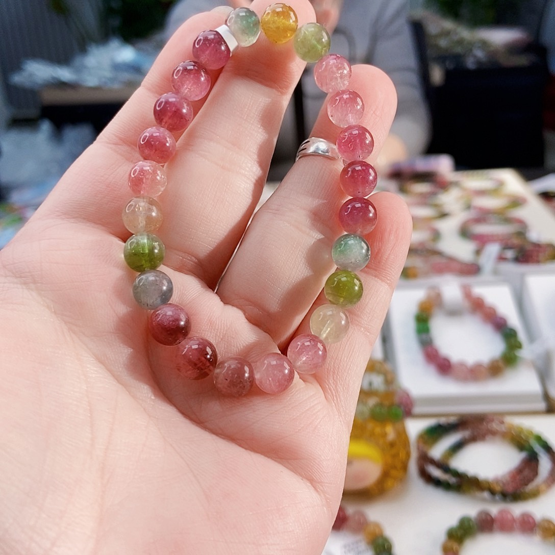 手链未镶嵌碧玺G2079单圈颜色微差发1