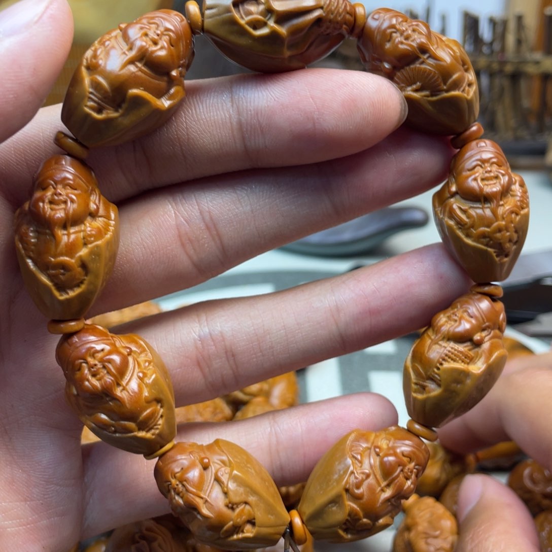 橄榄核手串/手链橄榄核雕工艺手串5119