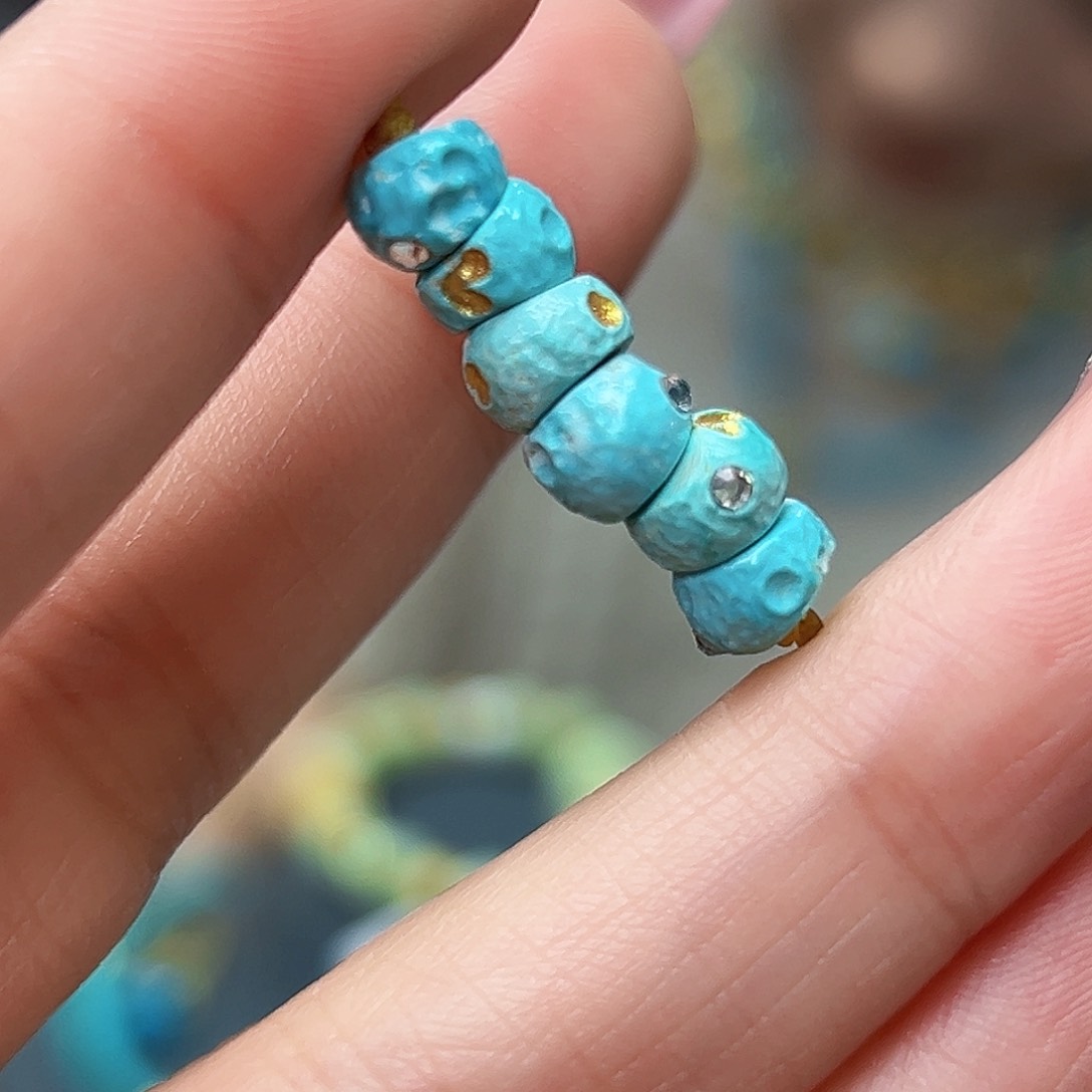 绿松石珠宝奇石未镶嵌