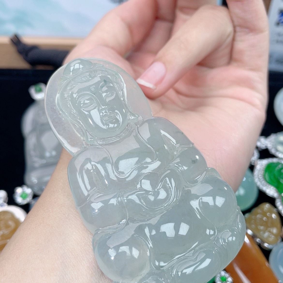 【闪购商品】翡翠颈饰未镶嵌翡翠