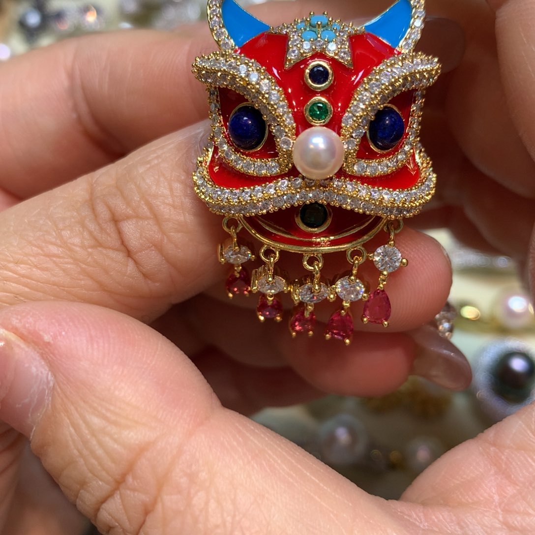 海水珍珠胸饰未镶嵌