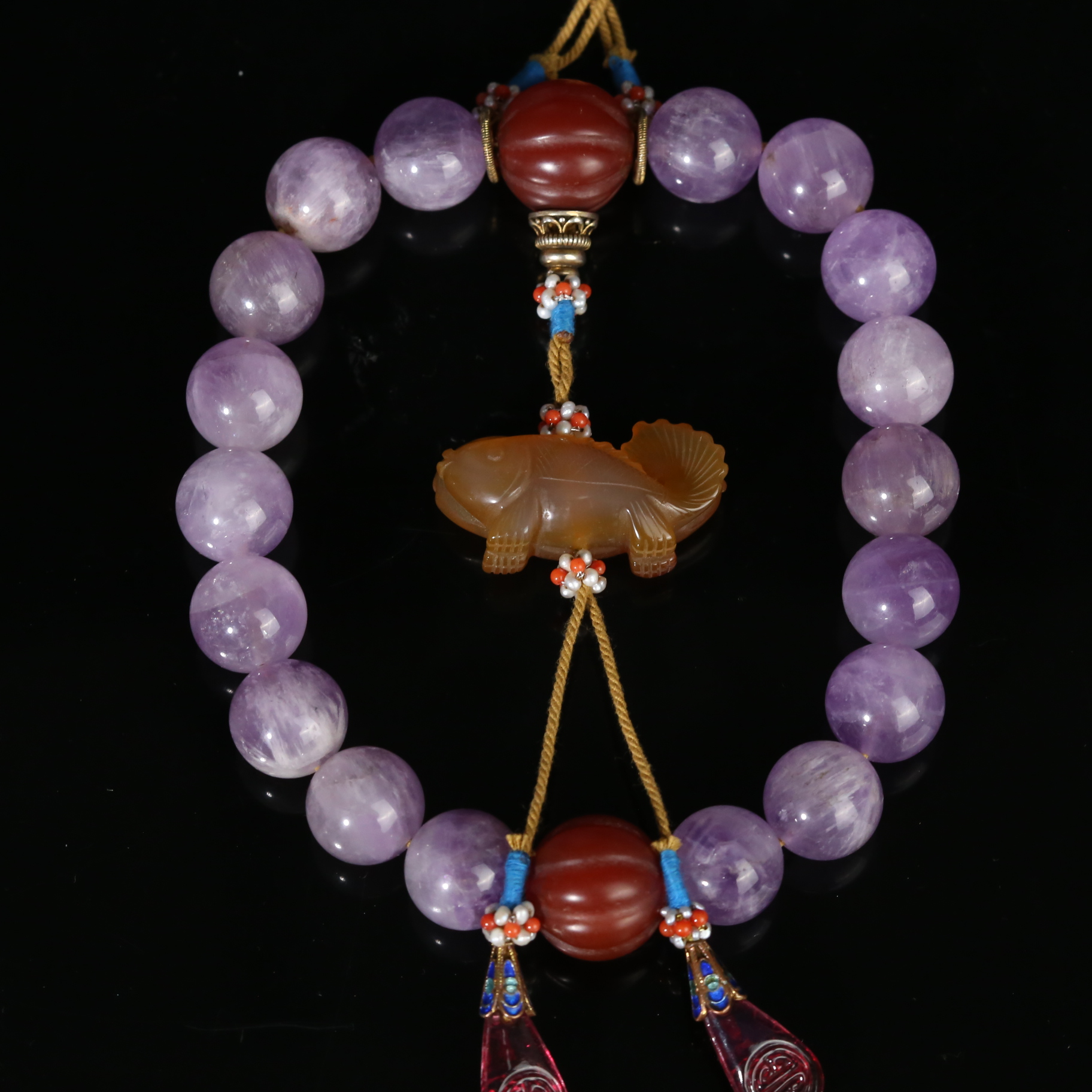 二十世纪紫水晶手持【文物宝库】DK251207120