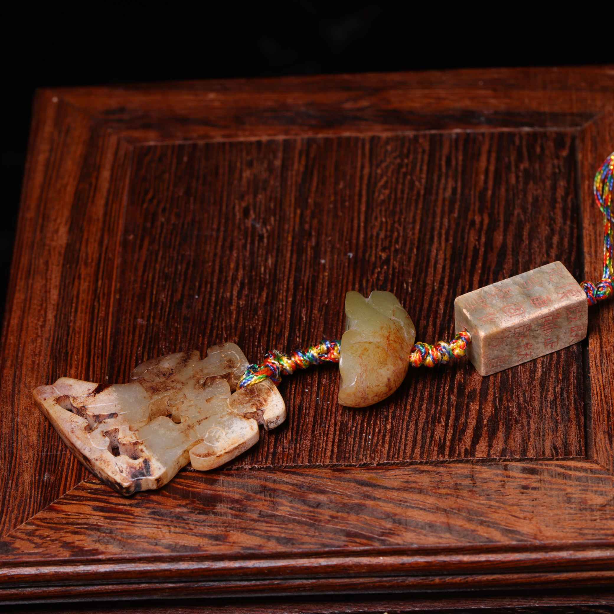 明代和田玉多宝串-NX