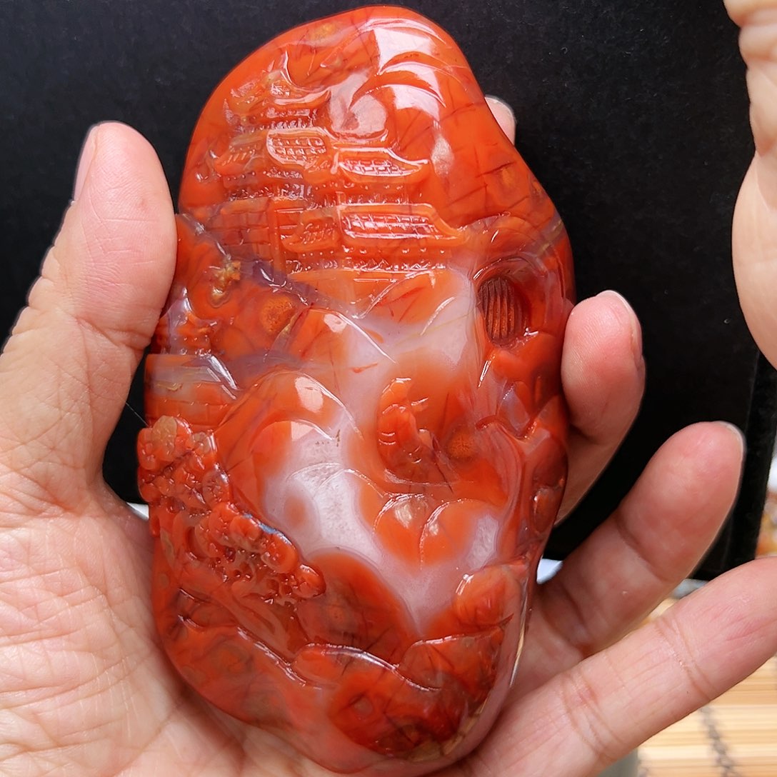 未镶嵌玛瑙/玉髓珠宝半成品