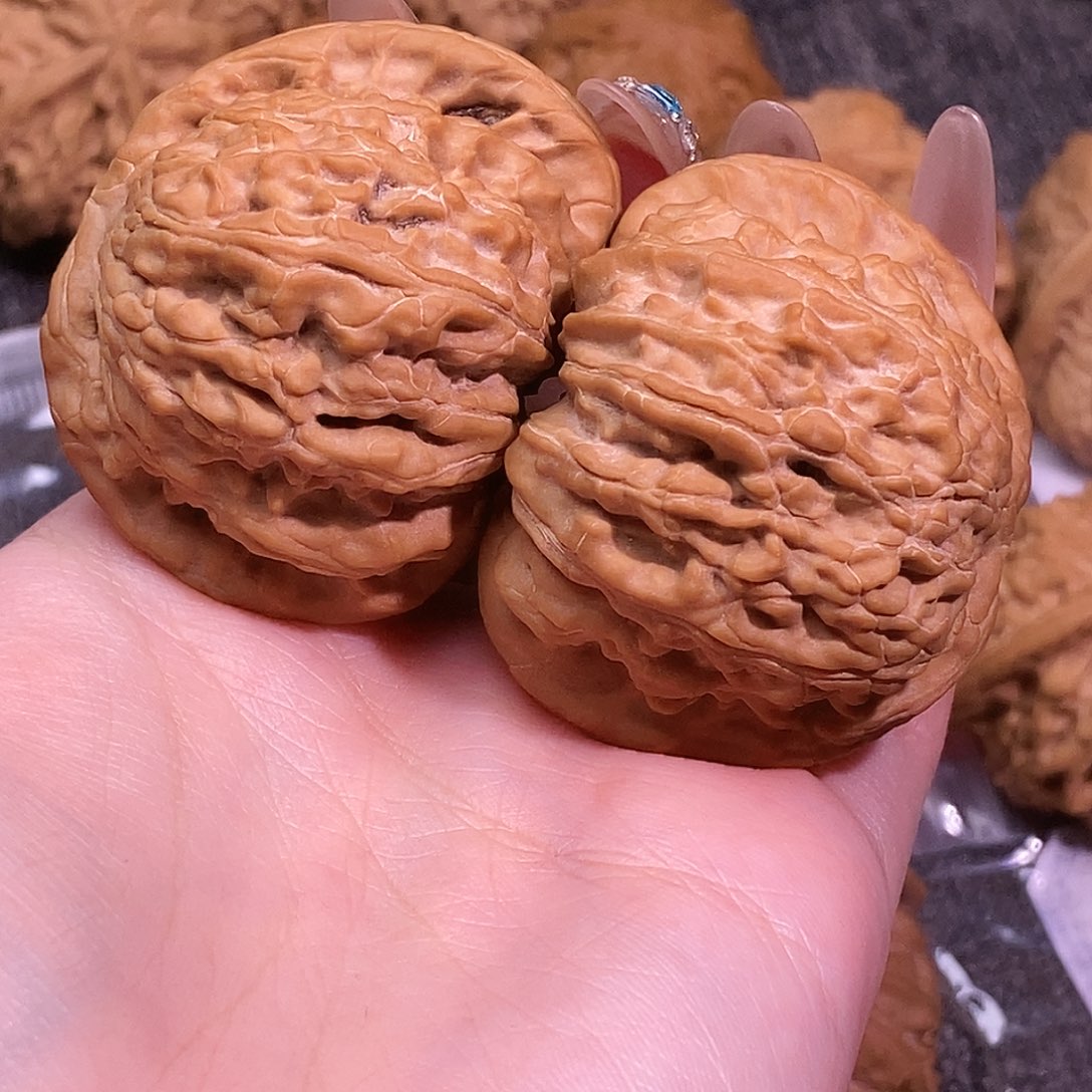 六***哥43➕白狮子文玩核桃