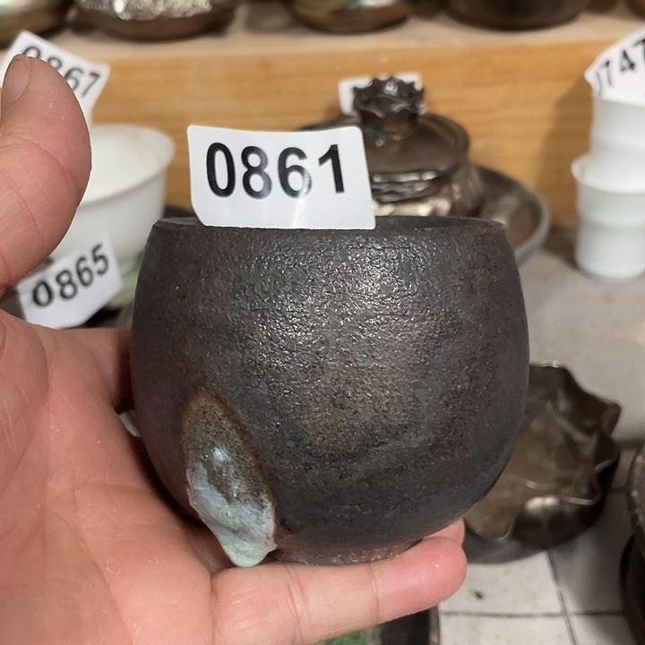 杯子陶柴烧纯手工861
