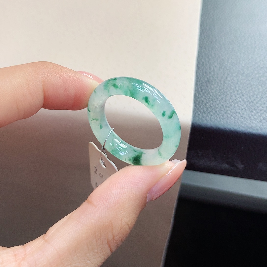 未镶嵌戒指翡翠20.21号