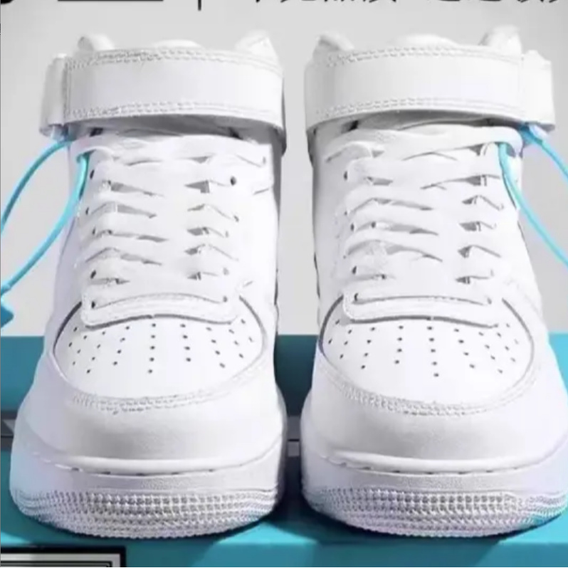 #4男鞋时尚休闲百搭高帮潮流鞋子