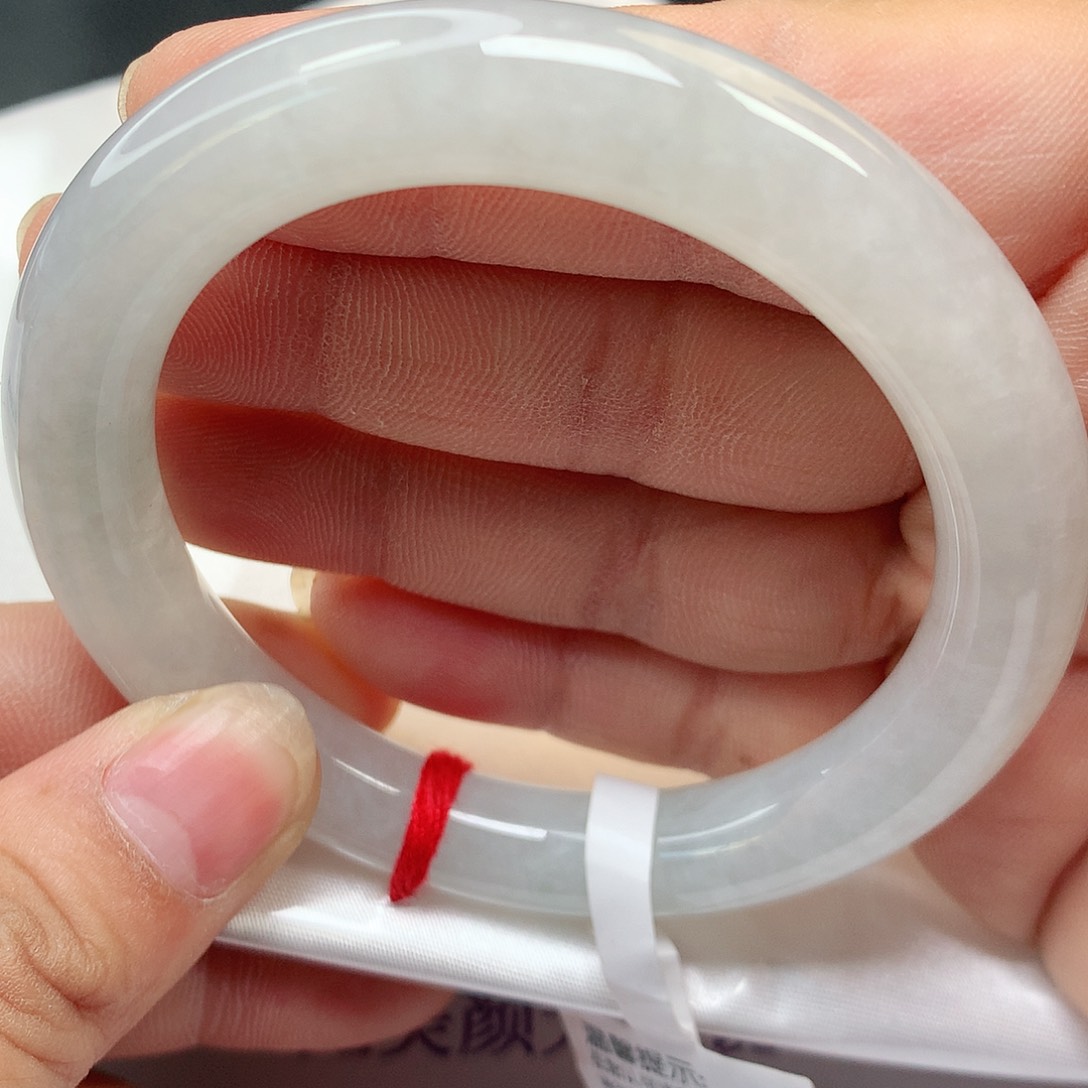 未镶嵌手镯翡翠A货翡翠老坑白月光005号