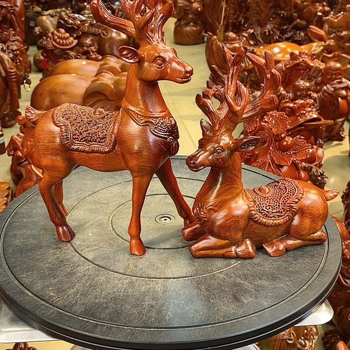 花梨木类小巴花梨木梅花鹿