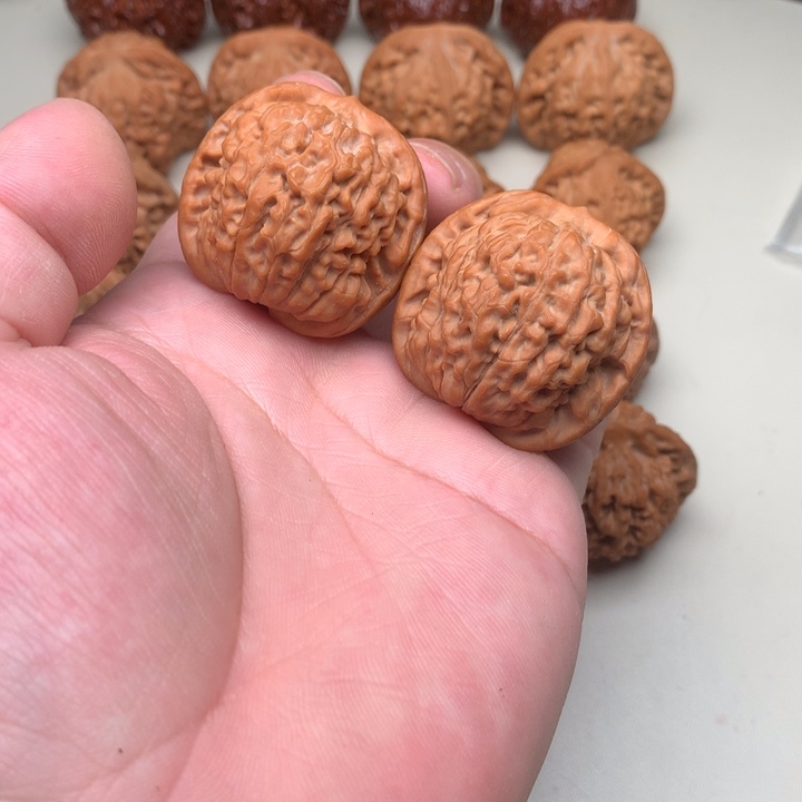 文玩核桃吊坠莲花39