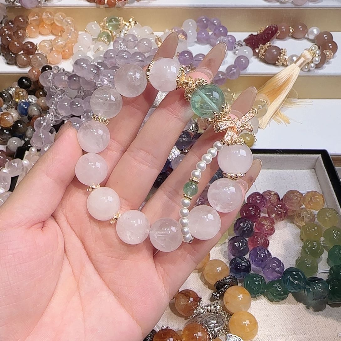 水晶手链未镶嵌八