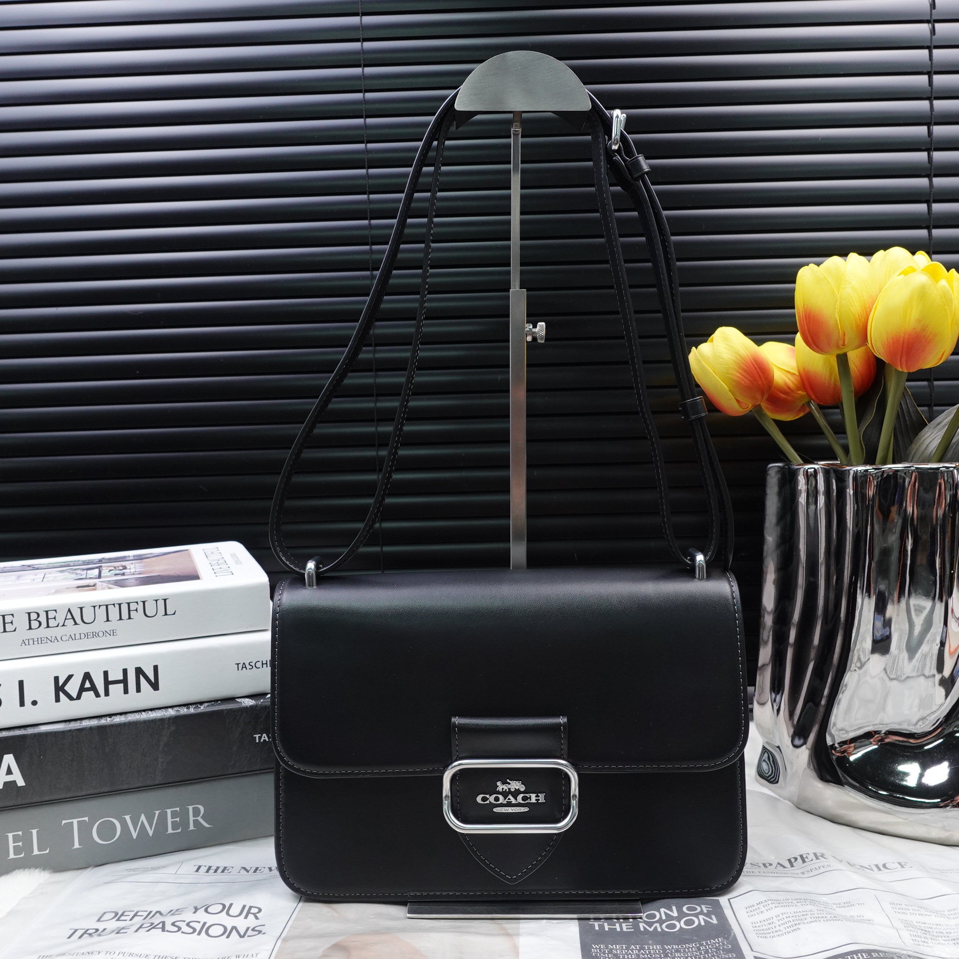 95新 COACH/蔻驰 单肩包/T10331893