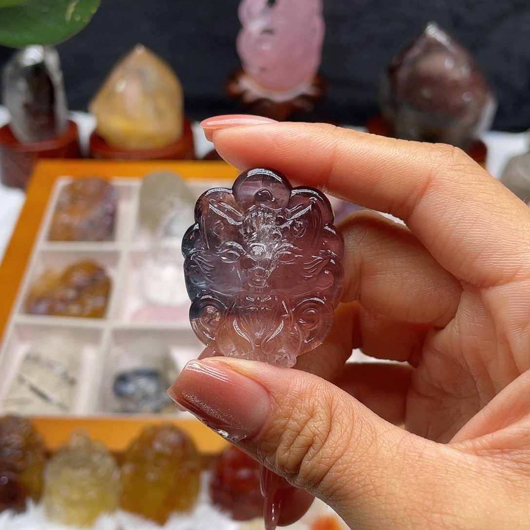 颈饰未镶嵌水晶天然