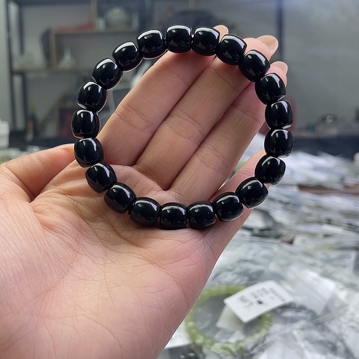 思***念和田玉未镶嵌手链