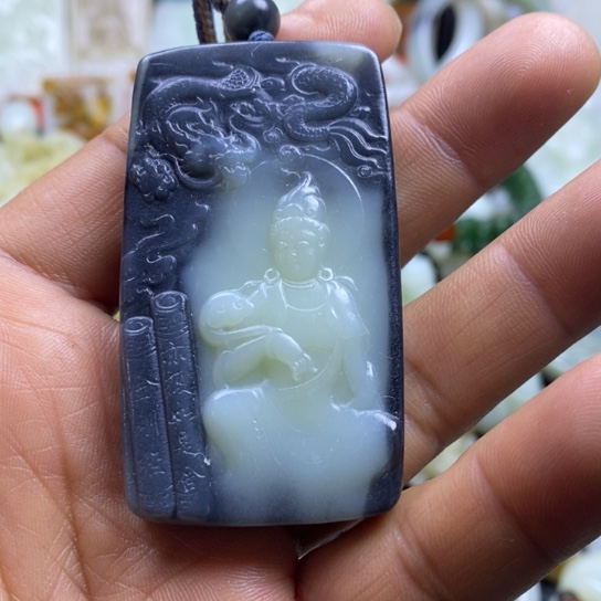 未镶嵌和田玉（糖玉）车挂