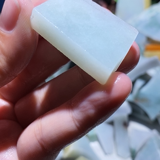 翡翠散珠边角料136
