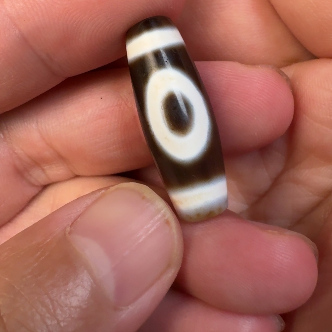 玛瑙/玉髓散珠蚀花玛瑙珠