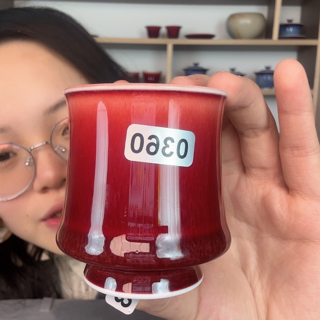 瓷片景德镇郎红陶瓷