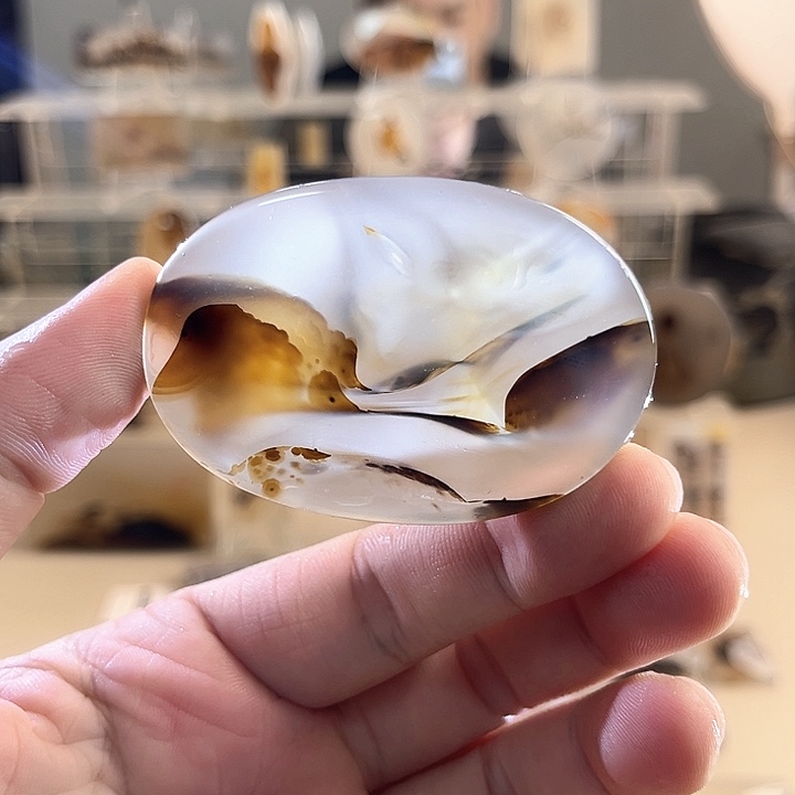 玛瑙/玉髓未镶嵌吊坠(不含链)