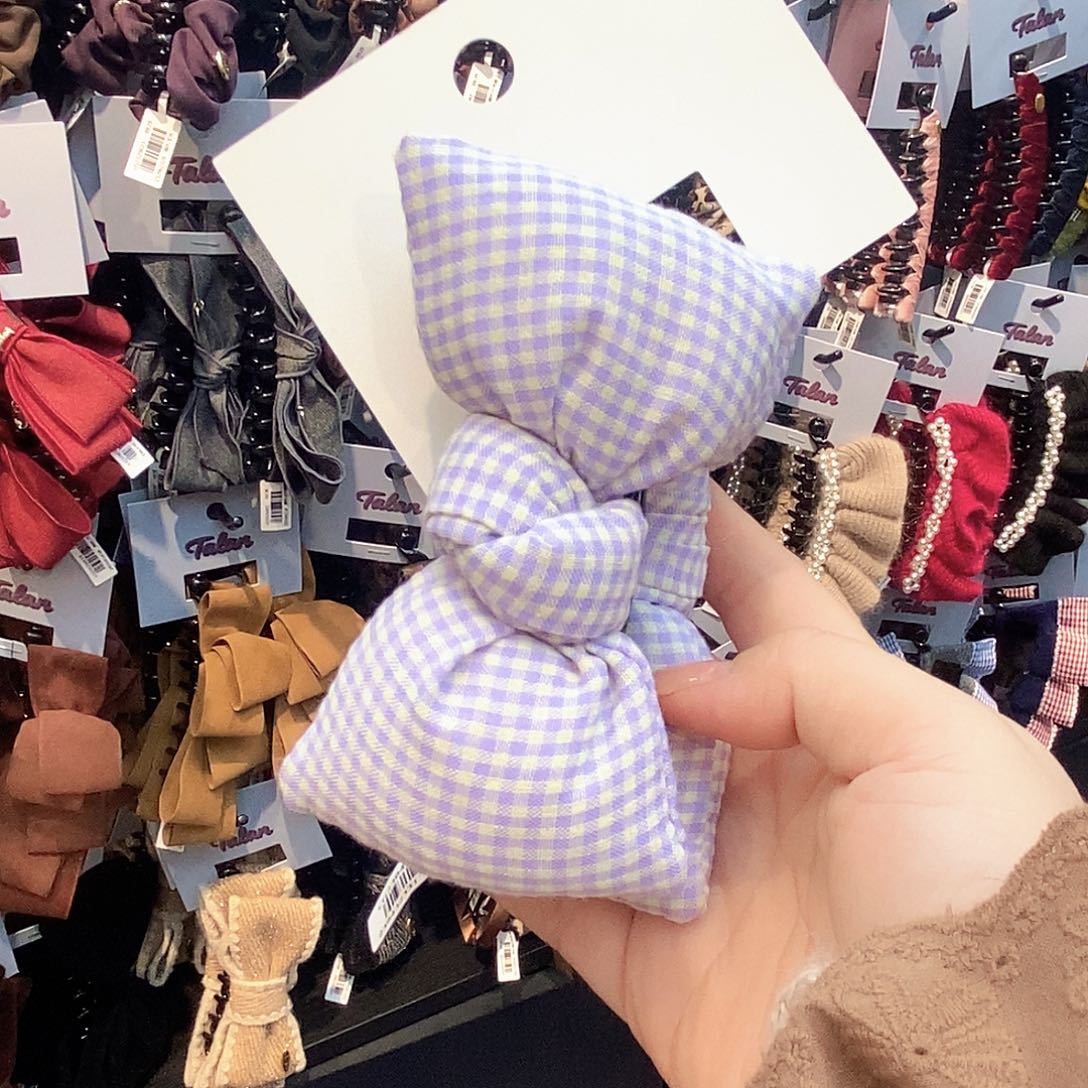 布艺铁合金小号香蕉夹