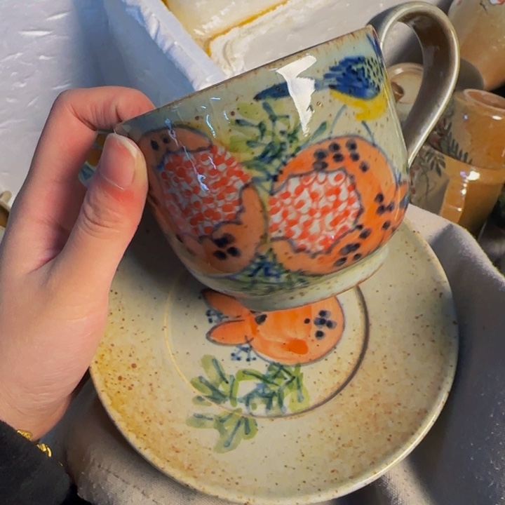 瓷片景德镇陶瓷手工手绘