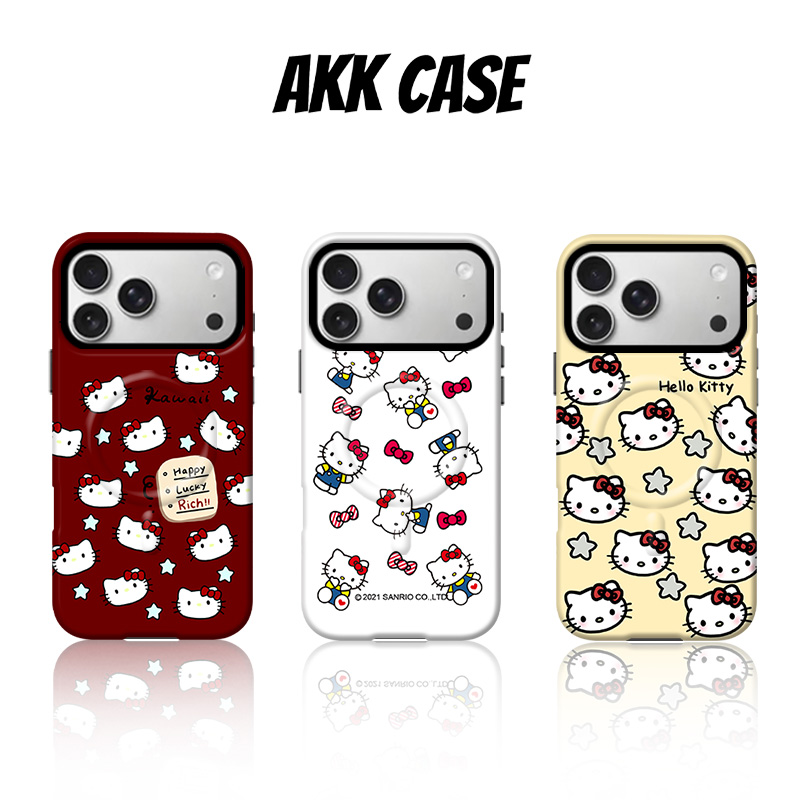 AKK正版合集韩国进口菲林二合一防摔手机壳适用苹果17PM16P15PM