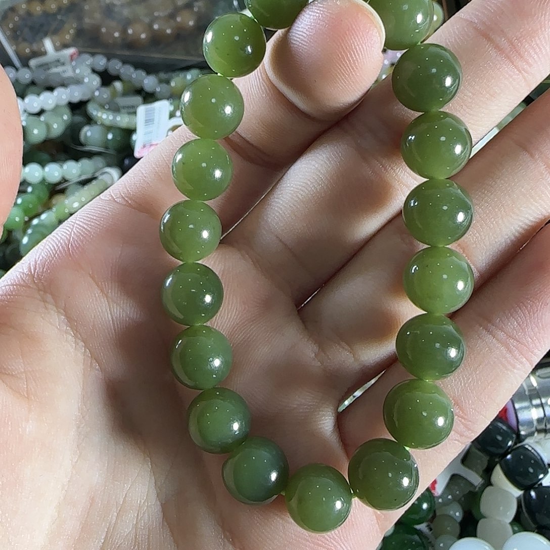 和田玉手链未镶嵌135