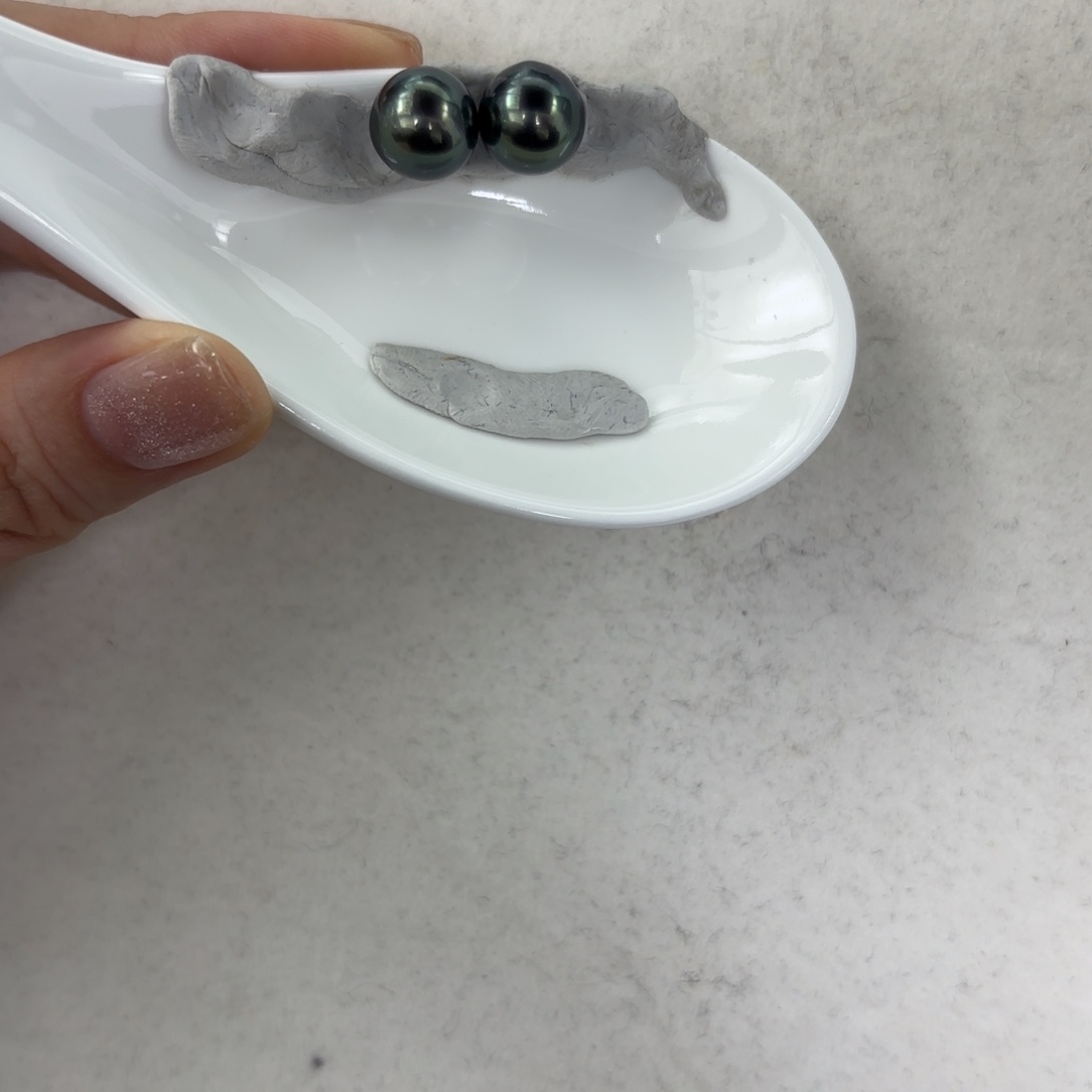 定制海水珍珠裸珠未镶嵌10-11mm大溪地对珠