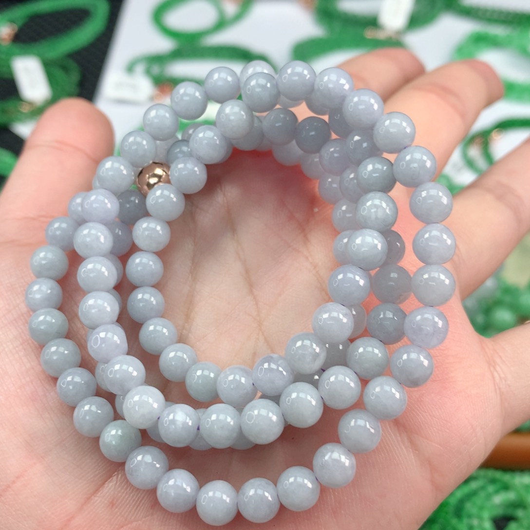 翡翠手链未镶嵌翡翠