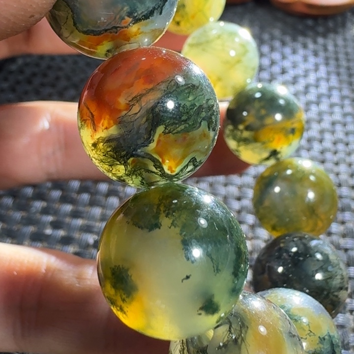 大***地玛瑙/玉髓未镶嵌颈饰