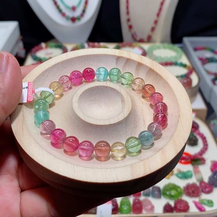 碧玺手链未镶嵌碧玺手链