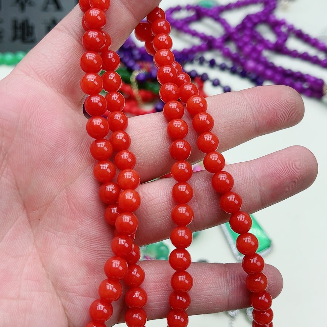 南红玛瑙吊坠(赠链)未镶嵌