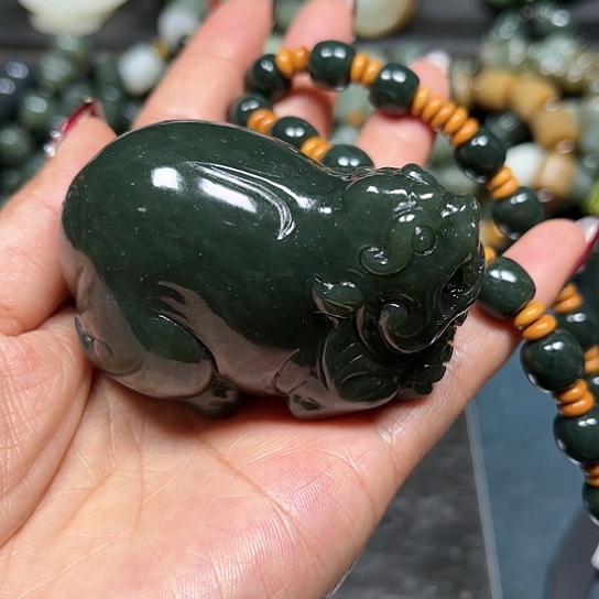 和田玉挂件未镶嵌