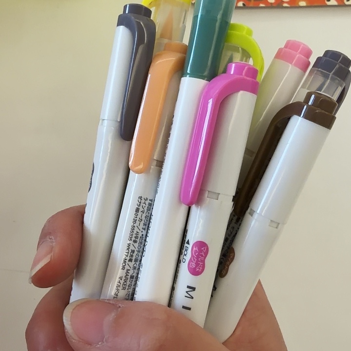 日系螢光筆10支裝111