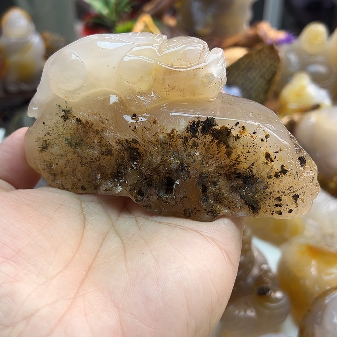 玛瑙/玉髓未镶嵌颈饰