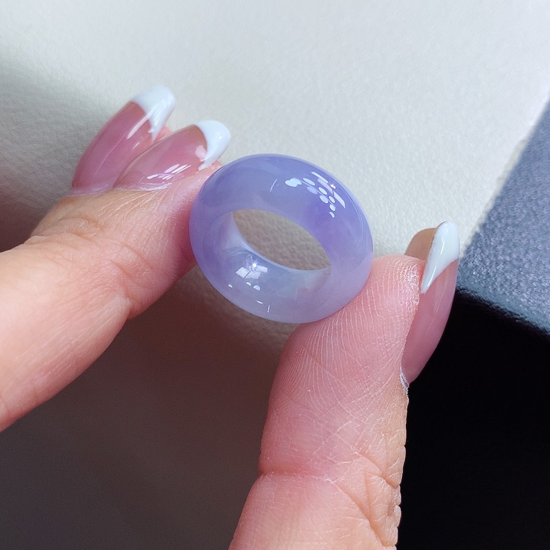 未镶嵌戒指翡翠3-4号