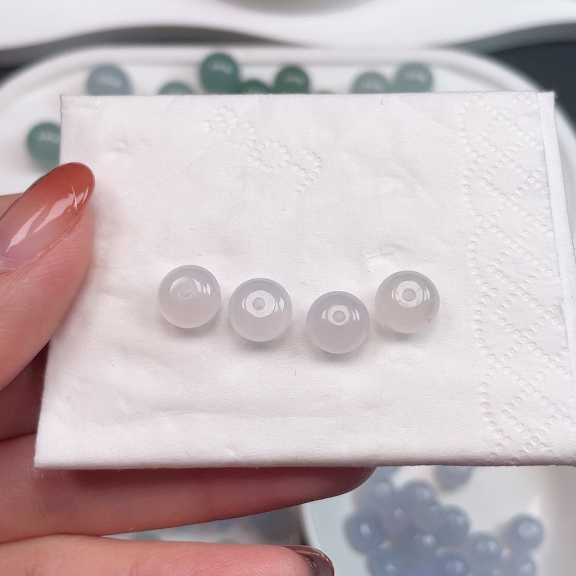 【闪购商品】定制翡翠未镶嵌妮*子，