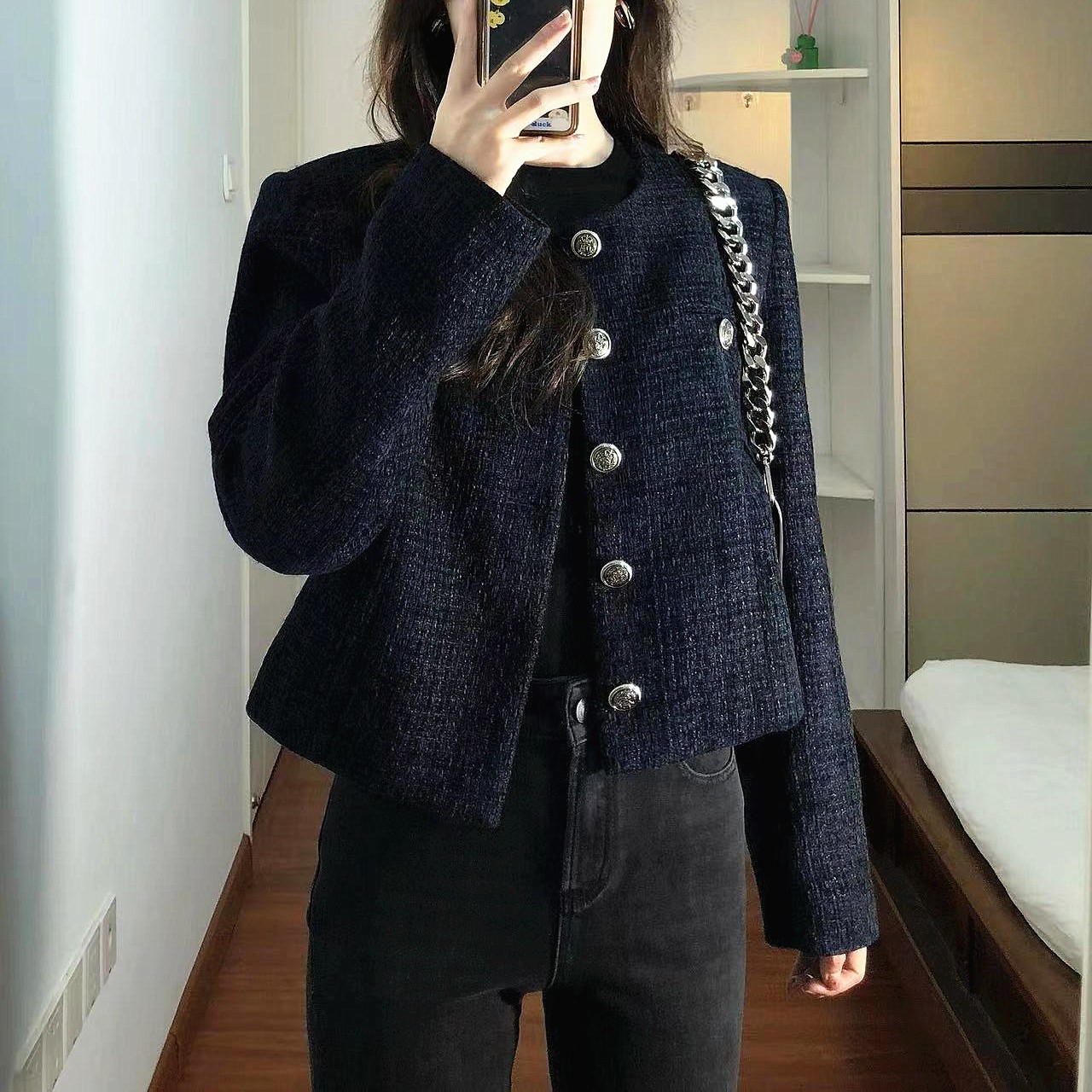 【1201-1210】香风外套短外套