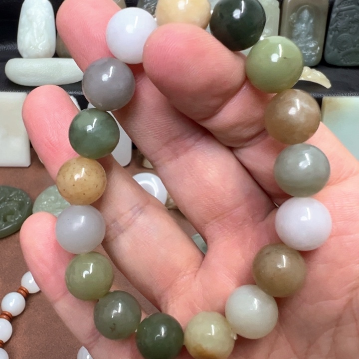 未镶嵌手串和田玉