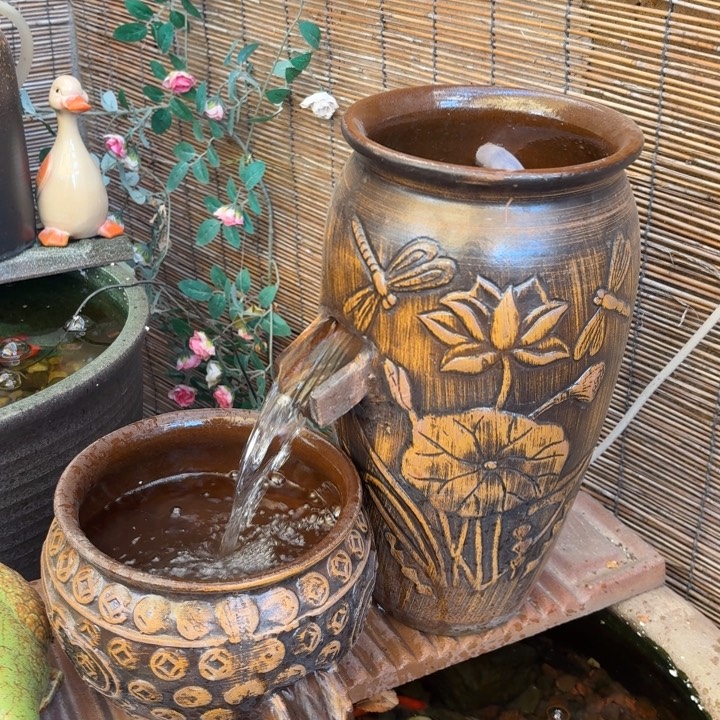 粗陶口径19/39，20/16➕15W水泵➕水管➕过滤棉