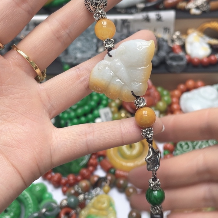 石英质玉合金手链手链28